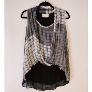 Artelier | Nicole Williams Wrap front Check Top